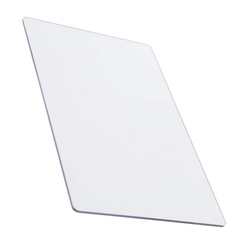 3mm Die Cutting Plate, Thickness Embossing Cutting Pad Plastic Die Cutting Machine Accessory for Embossing Machine for Arts Crafts Scrapbooking Cardmaking(19.5 x 15 x .3cm / 7.7 x 5.9 x .1in)
