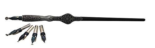 Gullor Calligraphy Pens Set - Dip Pen Handcrafted Calligraphy Set with 18 Nibs, Stannum - color: stannum