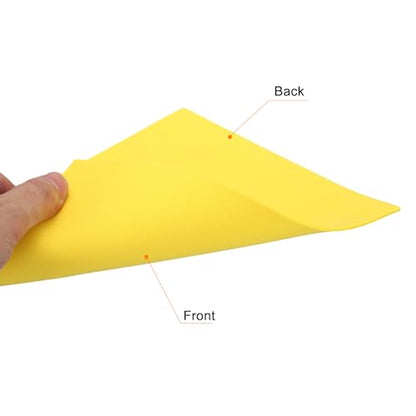 uxcell Yellow EVA Foam Sheets 7.9 x 5.7in 2mm Thickness for Crafts DIY, 6 Pcs - color: Yellow