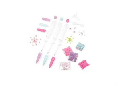 Make It Real DIY Floaty Pens Kit - Create 3 Sparkly, Customizable Pens with Glitter & Charms - Fun Craft for Tweens, Girls & Kids Ages 8+ -Mess-Free Creative Activity Great Gift for Artistic Kids - style: 3 Pens
