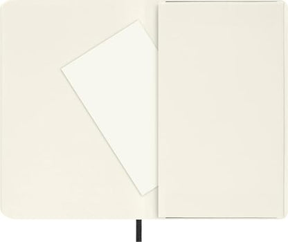 Moleskine Classic Notebook, Soft Cover, Pocket (3.5" x 5.5") Plain/Blank, Black, 192 Pages