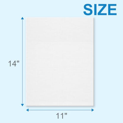 78 Pack of 8x10 Inch Flat Canvas Boards for Painting,Canvas Panels for Artist