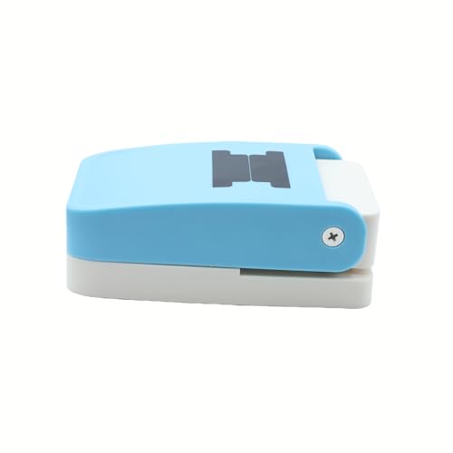 1.5 inch Tab Punch Craft Lever Punch Handmade Paper Punch for Crafting Scrapbooking Cards,DIY Cards Making Candy Color by Random - color: 1.5 inch Tab Punch