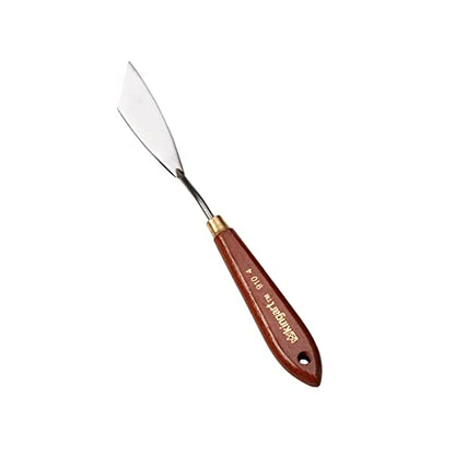 KINGART Angled PALETTE KNIFE and Painting Tool for Scraping, Mixing and Painting with Oil and Acrylic Paints - size: Angled