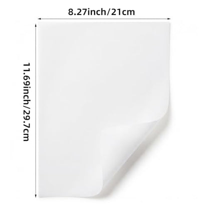 50 Sheets Translucent Vellum Tracing Paper 8.27 x 11.69 Inch for Printing