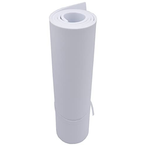OISAKLD EVA Foam 2mm-10mm 13.7"×39" Craft Foam Sheet 74 kg/m³ Cosplay Foam for Craft Model Cosplay 5mm - color: White, size: 5mm -Thickness