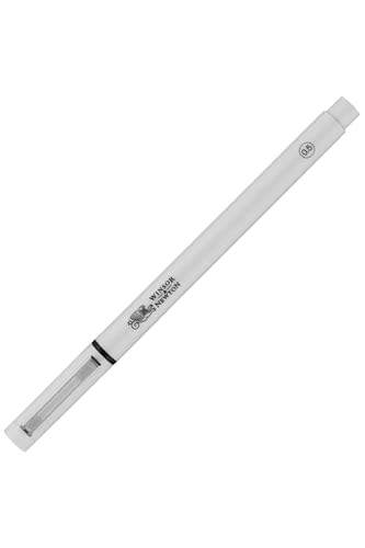 Winsor & Newton Fineliner Fine Point Pen, 0.1mm Tip, Black | A fineliner that fits every style of sketching; Smoothly tapered nib & a long barrel designed for flexible grip adjustments - color: Black, size: 1 Count (Pack of 1), style: 0.1 mm Tip