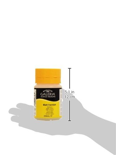 Winsor & Newton Galeria Acrylic Matte Varnish, 8.4-oz (250ml) Jar - color: Matte Varnish, style: 8.4-oz