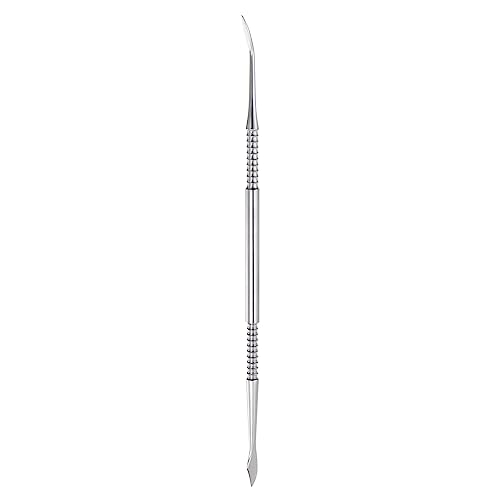 HARFINGTON Double Sided Wax Clay Sculpting Tool Stainless Steel Smoother Pick Sculpting Tools Clay Modeling Tools 6.57" Length