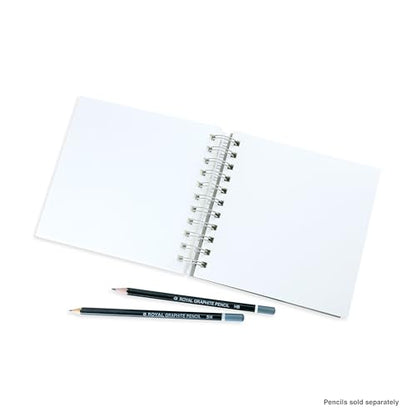 Bee Paper - 6"x 6" Super Deluxe Mixed Media Sketching Pad, 60 Sheets - size: 6-inch x 6-inch, 60 Sheet Wire Bound Pad