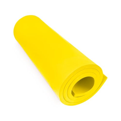 Do²ping Yellow Eva Foam Sheets Roll, 10mm EVA Craft Foam 39''x13.9'' High Density 86kg/m3 for Halloween Cosplay DIY - color: Yellow, size: Thickness 10mm