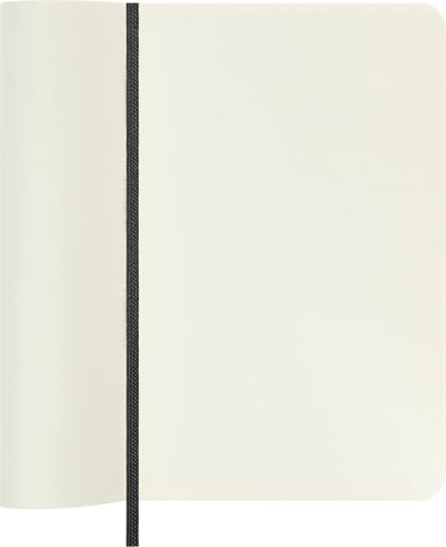 Moleskine Classic Notebook, Soft Cover, Pocket (3.5" x 5.5") Plain/Blank, Black, 192 Pages