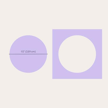 Craftelier - Circle Punch 1.5" (3.81 cm) Diameter - size: Pack of 1: 1.5" Diameter