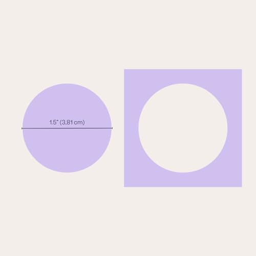 Craftelier - Circle Punch 1.5" (3.81 cm) Diameter - size: Pack of 1: 1.5" Diameter