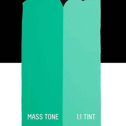 Liquitex BASICS Acrylic Paint, 4-oz Tube, Bright Aqua Green - color: Bright Aqua Green, size: 4 Fl Oz (Pack of 1)