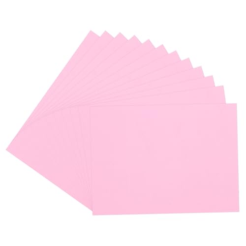 uxcell Pink EVA Foam Sheets, 8.3x5.9in 2mm Thick Handicraft Foam Paper for DIY Craft Projects Art Card Party Decoration, 12 Pcs - color: Pink