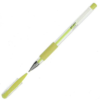 Art Alternatives Gel Pen, Pastel Yellow - Ballpoint - Non-Smear + Quick Dry - Writing, Drawing, Coloring, Journal, Planner - color: Pastel Yellow, size: 1 Count (Pack of 1)