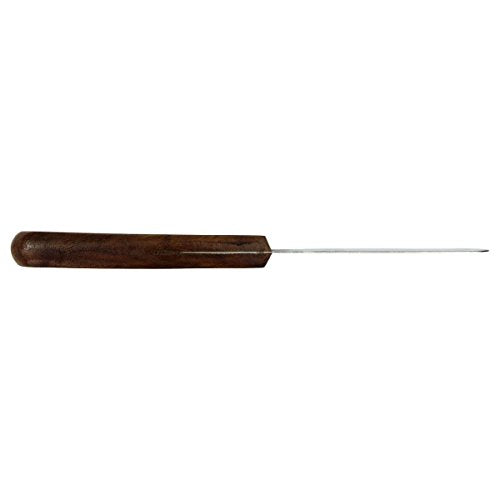 HTS 316S7 7" Small Wood Handle Stainless Steel Palette Knife - size: 316S7 7" Small
