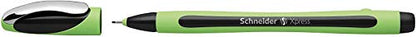 Schneider Pen, Xpress, 0.8 mm, Pack of 10, Black (190001)