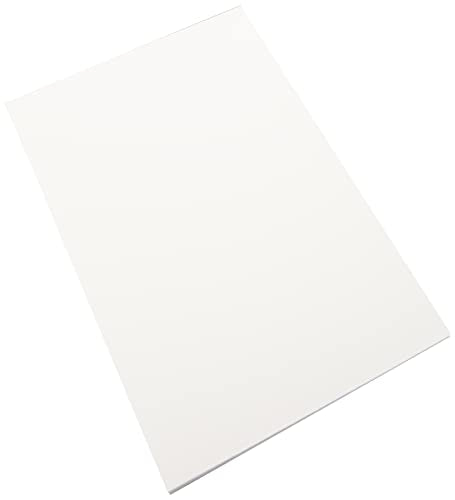 Daler-Rowney Smooth 220gsm A4 Heavyweight Drawing Paper Pad, Glued 1 Side, Acid-Free, 25 Natural White Sheets, Ideal for Professional Artists & Students - size: HEAVYWEIGHT PAD A4 220G 25SH, style: HEAVYWEIGHT PAD A4 220G 25SH