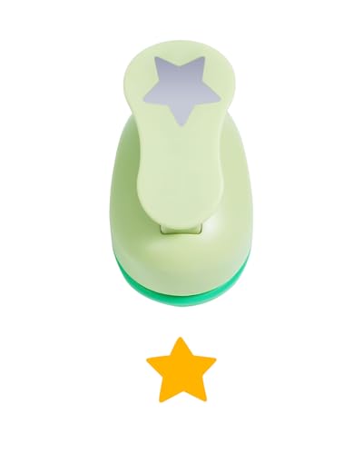UCEC Craft 1 inch Star Hole Punch, Star Punch, Christmas Punch Puncher for Paper Crafting Scrapbooking - color: Star, size: 1 Inch