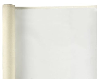 Creative Mark Spectrum Universal Unstretched Cotton Canvas Roll - 84" x 30 Yards 15 oz (17.4 oz Primed) Double Primed, Rich White Acid-Free Acrylic Priming, Canvas Rolls for Painting