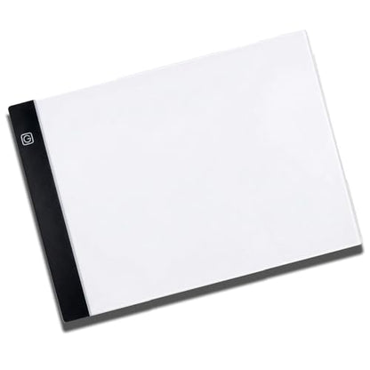 Huacan LED Light Pad Board for Diamond Painting Tablet Ultrathin 3 Level Dimmable Portable USB Charging Apply to Diamond Art Kits - color: A4
