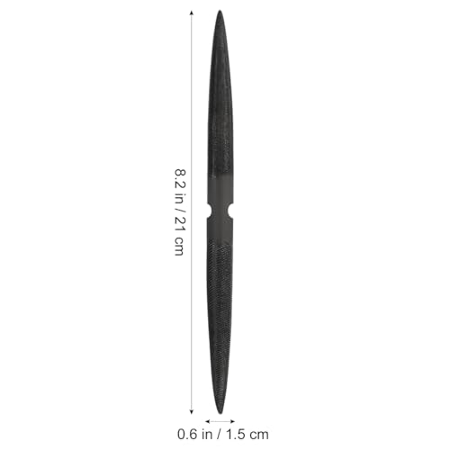VILLCASE 8 inch File Wax Carve Tools, Double Ended Wax File Tool for Carving and Filing, Half Round Flat and Half Round Design