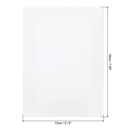 PATIKIL Paint Canvases Panel for Painting, 3 Pack 5x7 Inch Rectangle Wood Frame Stretched Blank Art Board Panels for Acrylic, Oil, Tempera Painting, White - size: 5x7 Inch