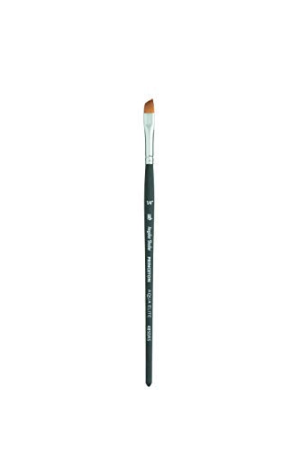 Princeton Aqua Elite, Series 4850, Synthetic Kolinsky Watercolor Paint Brush,Angle Shader, 1/4 Inch - size: Size 1/4