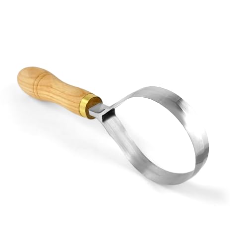 Wood Carving Scorp Knife. Round Carving Tool for Spoons, Bowls and Cups. Wood Carvers Rounded Hook Knife Spoon carving knife. (Large scorp) - style: Large scorp