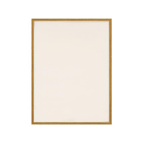 Pixy Canvas Value pack of 8x10 Stretched Canvas 1-1/2 (1.5) inch deep and Floater Frame for Your Paintings/Artwork/Wall Art/Wall Decor (Natural Oak, 8 x 10 inch, Portrait) - color: Natural Oak, size: 8 x 10 inch
