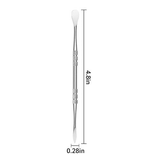 3 PCS Wax Carving Tools Wax Spoons, Stainless Steel Sculpting Tools | Double-Ended Carving Tools for Wax - color: Silver - 3 PCS