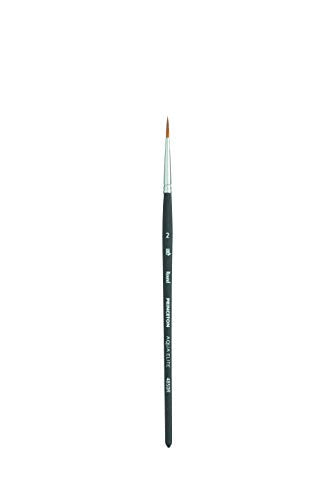 Princeton Aqua Elite Round Brush, Synthetic, Short Handle, Size 2, 1 Count - size: Size 2