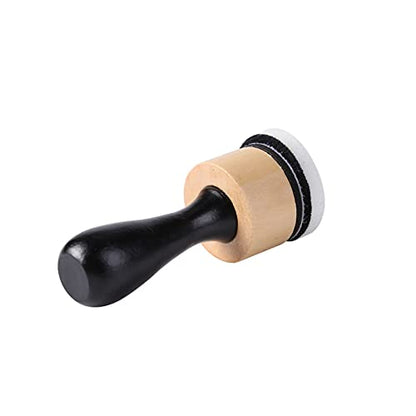 Briartw Mini Round Ink Blending Tool with Foams Replacement Refill Foam Set 1 Tool and 12 Foams Scrapbooking Painting Drawing Art Supplies Handle Ink Tools Embossing Stencils - color: 1 PCS Tool and 12 PCS Flat Foams