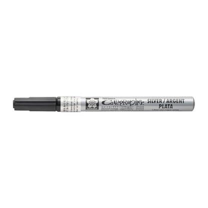 Sakura Pentouch Calligraphy Pen, 1.8mm Fine Point, Silver (XPSK-C-53)