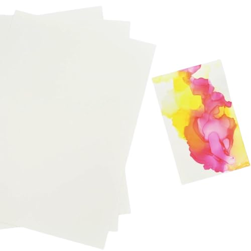 Craftelier - Yupo A4 Paper | Non-Porous Synthetic Paper for Alcohol-Based Inks | Smooth Surface, Easy to Cut or Die-Cut | 10 Sheets (250 g/m²) | 29,7 x 21 cm (11.69"x8.27") - size: A4