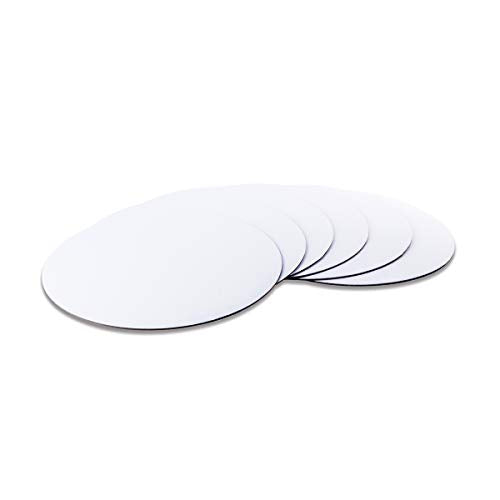 Transon 6-Pack Round Canvas Panel for Painting 12inch - size: 12" 6-PACK