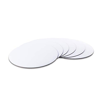 Transon 6-Pack Round Canvas Panel for Painting 12inch - size: 12" 6-PACK