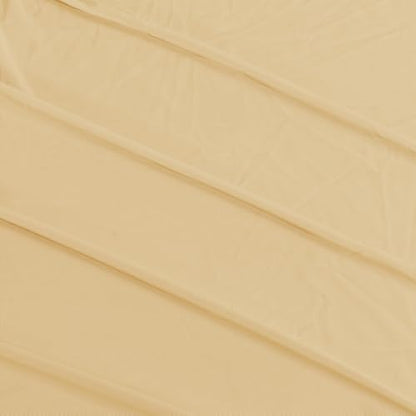 Manyshofu Cream Mesh Fabric by The Yard 4-Way Stretch, 60 Wide (1 Yard) - color: Cream, size: 1 Yard
