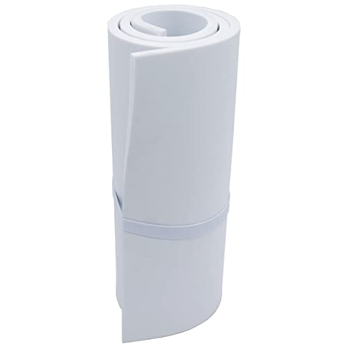 OISAKLD EVA Foam 2mm-10mm 13.7"×39" Craft Foam Sheet 74 kg/m³ Cosplay Foam for Craft Model Cosplay 10mm - color: White, size: 10mm -Thickness