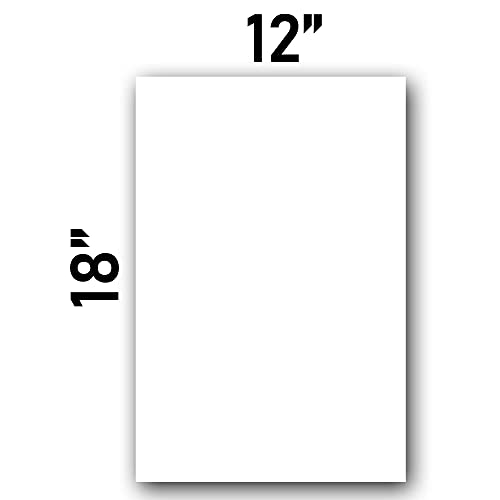 NARA Alcohol Ink Paper | Black | 12 inches x 18 inches (12”x18”) | 350 microns/360 GSM | 10 Sheets | Medium+ Paper | Paper for Alcohol Ink Art Painting | 100% Stain-Free - color: Black_Rectangle_Paper Sheets_01
