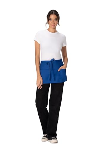 Chef Works Unisex Waitress Apron - color: Royal Blue