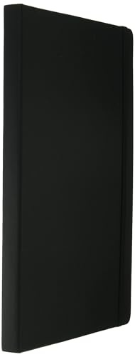 Talens Art Creation Sketchbook, 140 GSM/90 lbs, Black, 8.27 x 11.69 in | Hard-Bound Notebook, 80 Sheets Acid-Free Cream Blank Paper, Ribbon Bookmark and Elastic Closure - size: 21×30cm