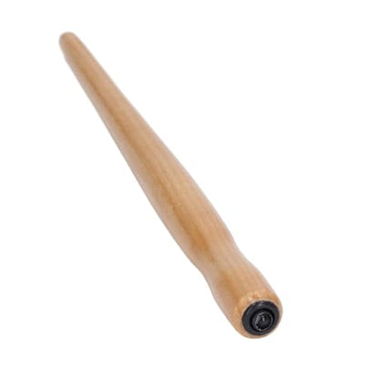 Dip Pen Nib Holder, Sturdy Straight Writing Drawing Holder for Calligraphy Art Sandalwood Wood Color 150mm 5 Piece Set