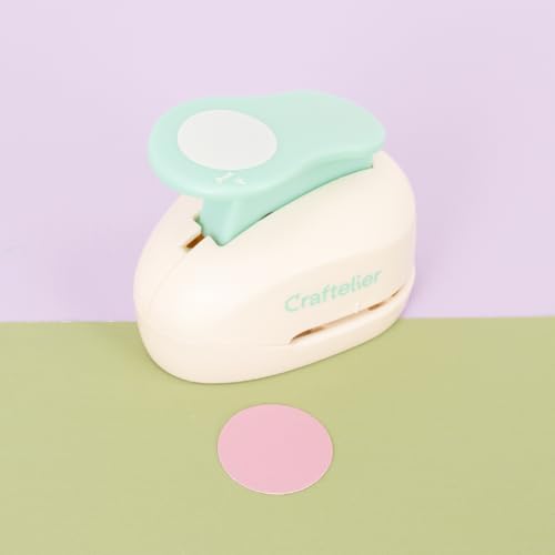 Craftelier - Circle Punch 1" (2.54 cm) Diameter - size: Pack of 1: 1" Diameter