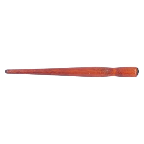 10 Pcs Dip Pen Set Nib Pen Holder Comic Dip Wooden Pen Nib Holder for Art Painting English Calligraphy (Annatto Color) - color: Annatto Color