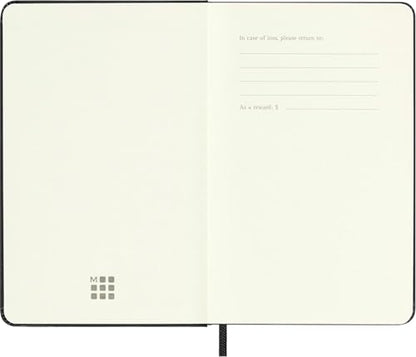 Moleskine Art Sketchbook, Hard Cover, Pocket (3.5" x 5.5") Plain/Blank, Black, 80 Pages | Pocket 3.5" x 5.5" 80-page sketchbook with 165 gsm paper for drawing, illustration, and dry media.