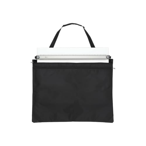 PXB Bags for Architects and Drafters - for Fixed & Multi-Angle 20x26" PXB Drafting Board - Art Desk Carrier- Adjustable Strap, Easy-Grip Handle, Water-Resistant Nylon & Zippered Pockets - size: 23x30"