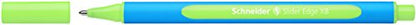 Schneider Slider Edge XB Ballpoint Pen, Box of 10, Light Green (152211) - color: Light Green, size: 1 Count (Pack of 10)